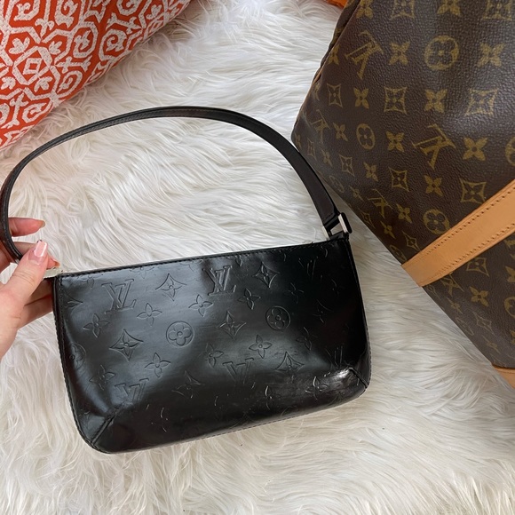 Louis Vuitton vernis black shoulder bag mat fowler - Picture 9 of 15